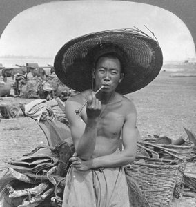 Typical Chinaman, Bhamo, Burma