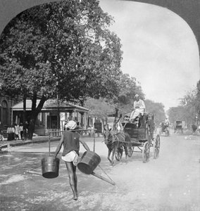Watering the Streets of Rangoon, Burma