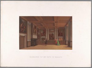 View of the Interior of the Council Chamber, in the Count