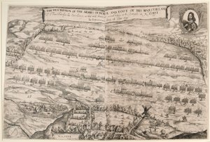 Description of the Armies of Horse and Foot of His Majesties, and Sir Thomas Fairfax; the Fourteenth Day of June 1645 by Streeter