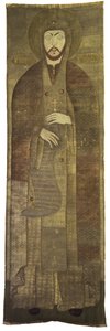 The Shroud of Alexander Nevsky, 1670s by Stroganov workshop