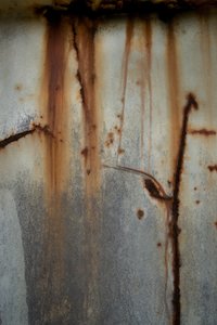 Rusted Metal Streaks