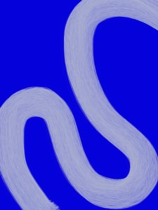 Abstract Blue Flow by Studio Palette