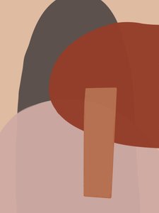 Warm Abstract Forms by Studio Palette