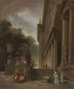 Colonnade and Gardens of the Medici Palace
