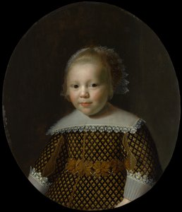Portrait of a Young Boy by Style of Paulus Moreelse