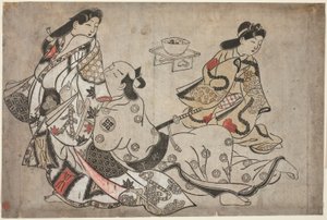 The Insistent Lover, from an Untitled Series of Erotic Prints by Sugimura Jihei