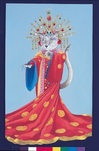 Illustration from Cats Galore! A Compendium of Cultured Cats by Susan Herbert