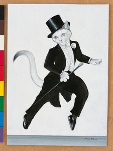 Illustration from Cats Galore! A Compendium of Cultured Cats