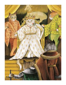Illustration from Shakespeare Cats: Poster Book