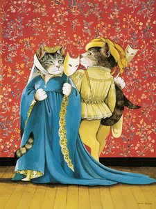 Illustration from Shakespeare Cats: Poster Book
