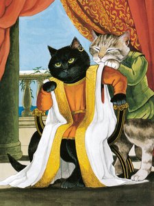 Illustration from Shakespeare Cats: Poster Book