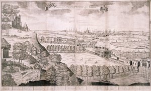 View from Greenwich Park, London