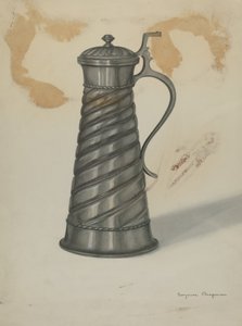 Pewter Pitcher by Suzanne Chapman