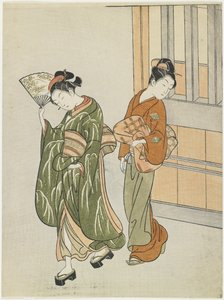 Clearing Breeze from a Fan, after 1766 by Suzuki Harunobu