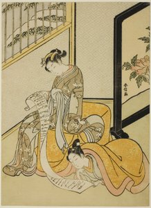 Couple Reading a Letter