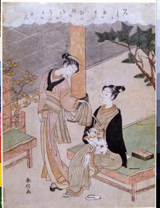 Courtesan Osen with a Client