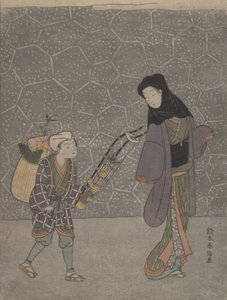 Demon-crushing Bow by Suzuki Harunobu