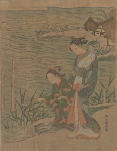 Two Young Ladies at the Shore, ca. 1768