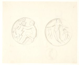Draft for Reliefs by Svend Rathsack