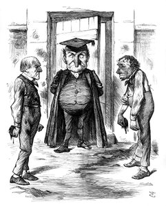 A Bad Example, 1878 by Swain
