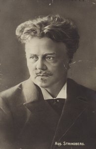 Portrait of August Strindberg by Swedish Photographer