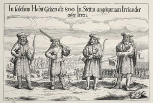 Irish Soldiers in Service of Gustavus Adolphus, 1631 by Swedish School