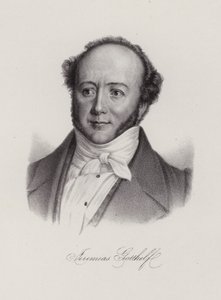 Albert Bitzius, Swiss novelist who wrote under the pen name, Jeremias Gotthelf by Swiss School