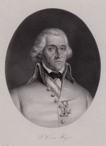Friedrich Freiherr von Hotze, Swiss born general in the Austrian army during the French Revolutionary wars by Swiss School