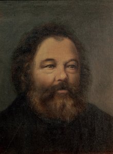 Portrait of Mikhail Aleksandrovitch Bakunin, c.1865 by Swiss School