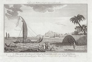 A View of the New Discovered Island of Ulieta with some of the inhabitants