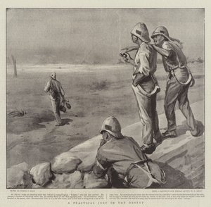 A Practical Joke in the Desert by Sydney Prior Hall
