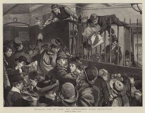 Besieging the Pit Door, the Commissariat under Difficulties by Sydney Prior Hall