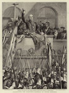 Celebrating the Eightieth Birthday of Prince Bismarck by Sydney Prior Hall