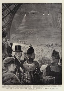 For the Hospital Ships, the Prince and Princess of Wales at Olympia by Sydney Prior Hall