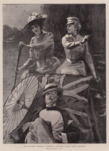Invalided Home, Rather Better than the Tugela by Sydney Prior Hall