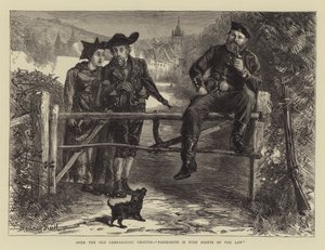 Over the Old Campaigning Ground, Possession is Nine Points of the Law by Sydney Prior Hall
