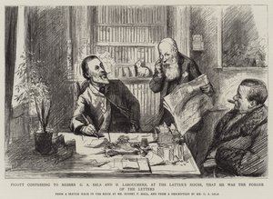 Pigott Confessing to Messers G A Sala and H Labouchere, at the Latter