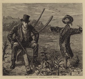 The Agricultural Lock-out, Anxious Moments by Sydney Prior Hall