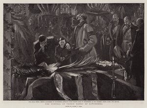 The Funeral of Prince Henry of Battenberg by Sydney Prior Hall