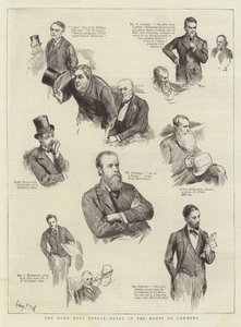 The Home Rule Debate, Notes in the House of Commons by Sydney Prior Hall