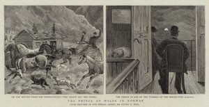 The Prince of Wales in Norway by Sydney Prior Hall