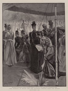The Princess of Wales and the National Pension Fund for Nurses by Sydney Prior Hall