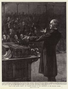 This is the Gagged Nation, Mr Balfour Speaking on the Amendment of the Standing Orders by Sydney Prior Hall
