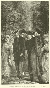 Illustration for Tom Brown at Oxford by Thomas Hughes by Sydney Prior after Hall