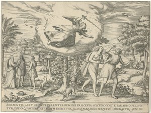 Expulsion from Paradise by Symon Novelanus (attributed to)