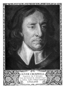 Oliver Cromwell, Lord Protector of England by T. Johnson