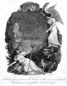 Britannia Having Chained the Demon of War by T. Wallis