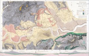 Geological Map of London and the Surrounding Area
