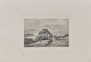 Looking Towards the City from the Monkland Canal Bank Near Milburn Bridge by T. and R. Annan and Sons
